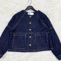 MARGAUX ジージャン・デニムジャケット margaux（マルゴー）の「ラグランSTRデニムJK（デニム