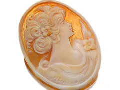 作家物 シェルカメオ CRISON在銘 【公式通販】