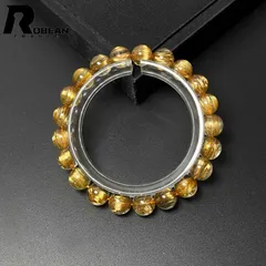 【限定一点】 高級 EU製 ★ROBEAN・極!極満針ルチルクォーツ★ ブレスレット パワーストーン 天然石 金運 お守り プレゼント1 ギフト 8.8-9.3mm D0625665