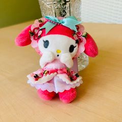 ナカジマコーポレーション(Nakajima Corporation) マイメロディ・クロミ マスコットコレクション マイメロディ ボンネット 208026-25 H13×W7.5×D6cm