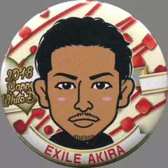 【中古】バッジ・ピンズ(男性) AKIRA(EXILE) 缶バッジ White Day 2018 ver. EXILE TRIBE STATION オンラインカプセル