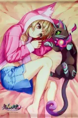 【中古】タペストリー [単品] ツクモ＆クオン 描き下ろしB2タペストリー 「PS5/Switchソフト 九魂の久遠 ファミ通DXパック 3Dクリスタルセット」 同梱特典