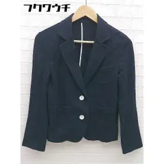 ◇ UNITED ARROWS green label relaxin 長袖 ジャケット サイズ38 ネイビー レディース 【中古】 【1002801842284】