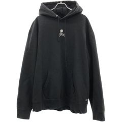 MASTERMIND WORLD×SUICOKE マスターマインドワールド スイコック プルオーバースウェットパーカー ブラック 3XL