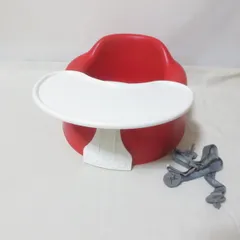 Bumbo　バンボ　テーブル付き　ベビーチェア　レッド　