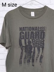 M／USA製／Ｔシャツ／NATIONAL GUARD／US古着