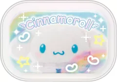 【中古】バッジ・ビンズ シナモロール 「サンリオキャラクターズ ときめき平成コギャル プリクラ風 缶バッジ＆カバー」