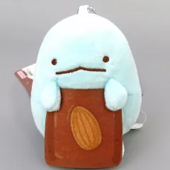 【中古】ぬいぐるみマスコット・ぬいぐるみバッジ とかげ ぬいぐるみマスコット 「一番くじ すみっコぐらし ～喫茶すみっコでチョコレートフェア～」 C賞