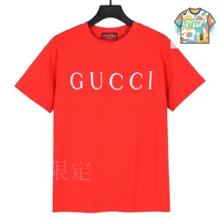 【今日WTO】Gucci グッチ 2025 春夏 ショー限定 ロゴプリント T シャツ-AY93