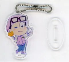 【中古】キーホルダー トド松 「おそ松さん まるっとスタンドキーホルダー 01 ミニキャラ」