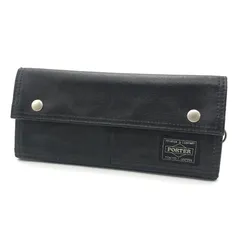 【倉吉店】PORTER | ポーター 長財布 フリースタイル 二つ折り長財布 707-08226 ブラック 【124】