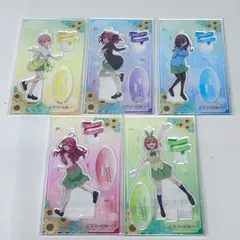 五等分の花嫁 アクリルスタンド キーホルダー 中野一花 二乃 三玖 四葉 五月 セット / アクスタ ごとよめ まとめ グッズ