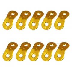 10個入 ロープ径φ3.0-5.5mmまで対応 アルミ自在金具 ALM-10 エリッゼ（ELLISSE）