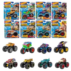 ホットウィール(Hot Wheels) モンスタートラック 1:64 アソート 【ミニカー8台入り BOX販売】 【3才?】 987E-FYJ44