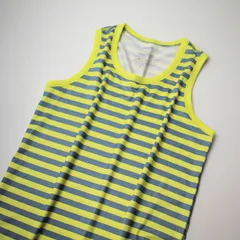 美品 patagonia パタゴニア 45735SP14 キャプリーン ボーダータンクトップ ウィメンズ S/イエロー ブルーグレー【2400013371698】のサムネイル