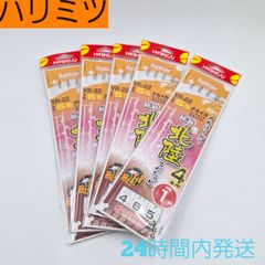 ハリミツ イカリーダー 北陸スペシャル 4本用 VR-22 ハリスシーガー4号 5セット 北陸SP フロロカーボン100% Harimitsu
