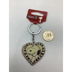 スヌーピー SNOOPY　PEANUTS メタル キーリング スヌーピー ハート　アメリカンキャラクター アメ雑