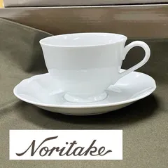 【訳あり・箱に傷あり】ノリタケ コティホワイト 220cc ティー・コーヒー碗皿セット ５客セット 白い食器 無地