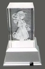【中古】小物(キャラクター) [単品] 椎名まゆり 3Dクリスタル 「PS4/PS3/PS Vitaソフト STEINS;GATE 0 3Dクリスタルセット」 エビテン限定セット同梱特典