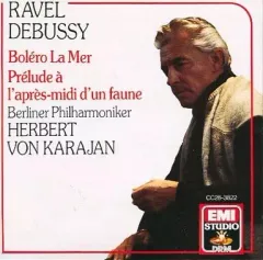 【中古】クラシックCD カラヤン指揮 ベルリン・フィルハーモニー管弦楽団 / ドビュッシー：交響詩“海”