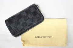 V09 【正規品保証】 ルイヴィトン LOUIS VUITTON ダミエ グラフィット ジッピー コインパース 小銭入れ コンパクト 財布 メンズ レディース N63076 USED 中古