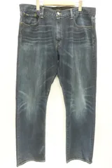 【中古】 POLO RALPH LAUREN メンズデニムパンツ W38×L30 HAMPTON RELAXED STRAIGHT デニムパンツ POLO RALPH LAUREN W38×L30 インディゴブルー 藍 デニム