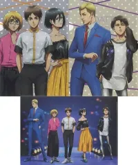 【中古】クリアファイル 集合 A4クリアファイルセット 「進撃の巨人」 東京ガールズコレクション2017 SPRING/SUMMERグッズ