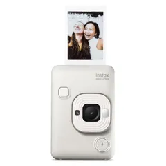 【数量限定】WHITE C LIPLAY INS ホワイト VN LiPlay mini instax インスタントカメラ/スマホプリンター チェキ 富士フイルム(FUJIFILM)