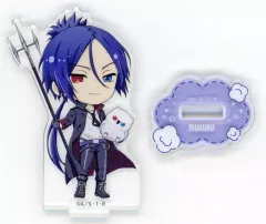 【中古】アクリルスタンド・アクリルパネル 六道骸(デフォルメ) ミニアクリルスタンド 「ひこくじmini 家庭教師ヒットマンREBORN!-insieme a un peluche-」 シルバー賞