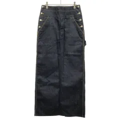 beautiful people ビューティフルピープル Selvedge Denim Tight Skirt デニムスカート 1425107025 インディゴ 38のサムネイル