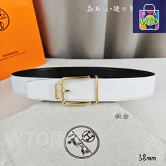 【今日特価】Herm?s エルメス ダブルポイント ダブルフェイスベルト