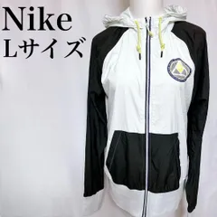 ナイキ ウインドブレーカーパーカー バイカラー ジップアップ スポーツ ナイロン used in Japan