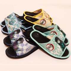 鬼滅の刃 きめつのやいば KM4503 KM4504 健康サンダル M（23cm-23.5cm） L（24cm-24.5cm） ヘルシーサンダル ルームサンダル キャラクターサンダル スリッパ サンダル レディースサイズ 数量限定モデル 【夢の靴】