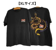 USA製TULTEX マルボロ snake pass L スネークパス 黒 90s MARLBORO Snake pass Tシャツ マルボロ スネイクパス T