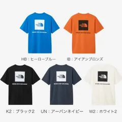 値下げしました！　新品　正規品　ショート　スリーブ　バック　スクエアー　ロゴティー（メンズ） ザ・ノース・フェイス　THE NORTH FACE　半袖Ｔシャツ　NT32447　★5000　25SS【メール便配送】