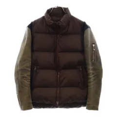 undercover レザー切替えPコート 希少サイズ3 袖レザーダウン 楽天市場