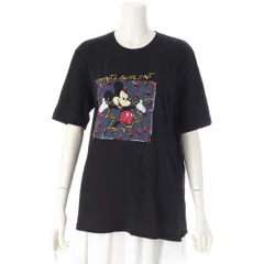 サンローラン 20年 コットン ディズニー ミッキー 半袖Ｔシャツ トップス 631852 ブラック XS【中古】のサムネイル
