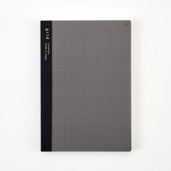 ダイゴー　isshoni.ノート ナンバー B6 方眼 　ブラック　R1743