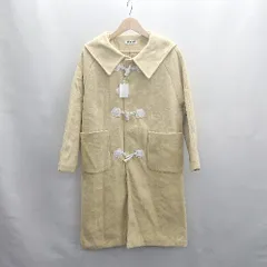 ◇ ⊇ ◎●未使用● fashion 長袖 ダッフルコート サイズF イエロー レディース E  【1503060032725】