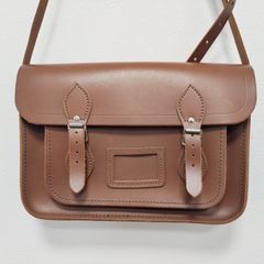 美品★The Cambridge Satchel Company 本革 レザー ショルダーバッグ ブラウン