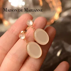 ✴︎オパール風マルチカラーストーンピアス✴︎