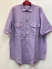 VALENTINO GARAVANI SPORTS ヴァレンティノ ガラバーニ スポーツ 紫 パープル 半袖 カジュアル シャツ
