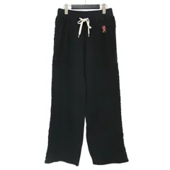HYSTERIC GLAMOUR ヒステリックグラマー パンツ ズボン ボトムス ブラック 黒 FREE スウェット ケーブル柄 TOMATO BIRD コットン 綿 ワイド 日本製のサムネイル