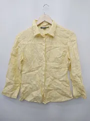 ◇ ⊂ PENNYBLACK ペニーブラック ストライプ 長袖 シャツ ブラウス 表記なし イエロー系 レディース P  【1409250040733】