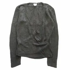 アルマーニ コレツィオーニ ARMANI COLLEZIONI カシュクール ニット セーター カットソー 長袖 サイズ42 深緑 グリーン レディース♪11※のサムネイル
