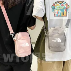 [本日特価] ザ・ノースフェイス ストリートスタイル クロスボディバッグ ユニセックス アウトドア スマホバッグ [本日特価|新品未使用品]-WTO輸入1