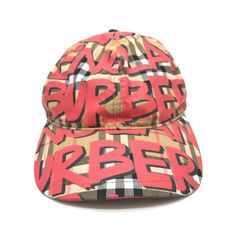 BURBERRY バーバリー ノバチェック ペイントキャップ M/L 男女兼用