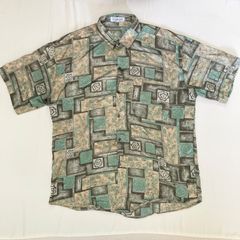 T.CORNER THAI SILK pattern shirt