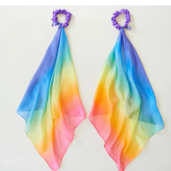 SARAH'S SILK - Rainbow Wrist Streamers サラズシルク•リスト•ストリーマー