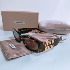 【新品未使用】MIU MIU ミュウ グリンプス サングラス トータス